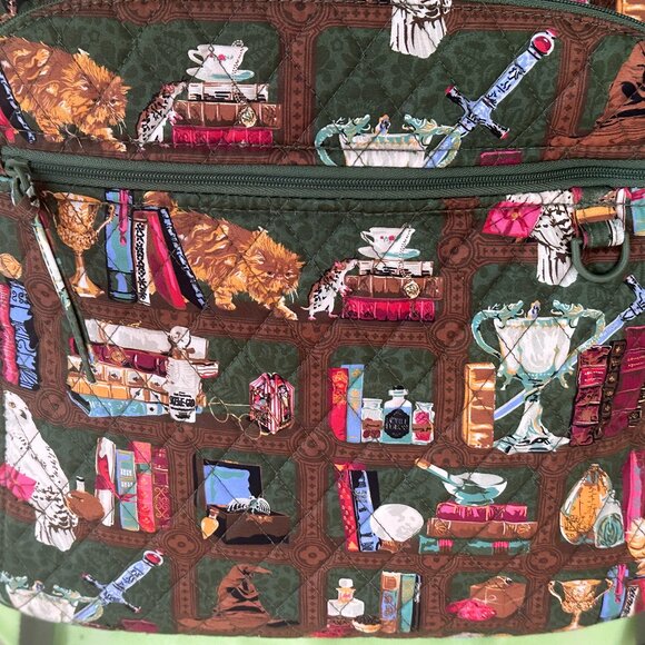 VERA BRADLEY HARRY POTTER BANCROFT BACKPACK:NWT HOGWARTS LIBRARY main image 14